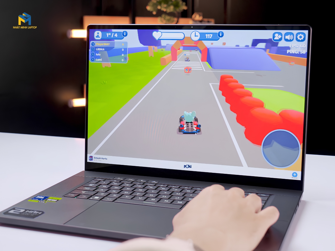ASUS ROG Zephyrus G16 GU605MV-QR135W Cũ | Core Ultra 9 185H, RTX 4060, OLED 2.5K 240Hz