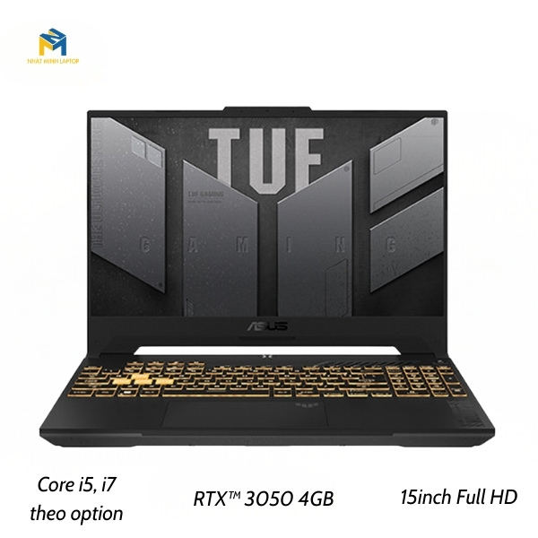 Asus TUF Gaming F15 FX507ZC - Laptop Gaming Chính Hãng 