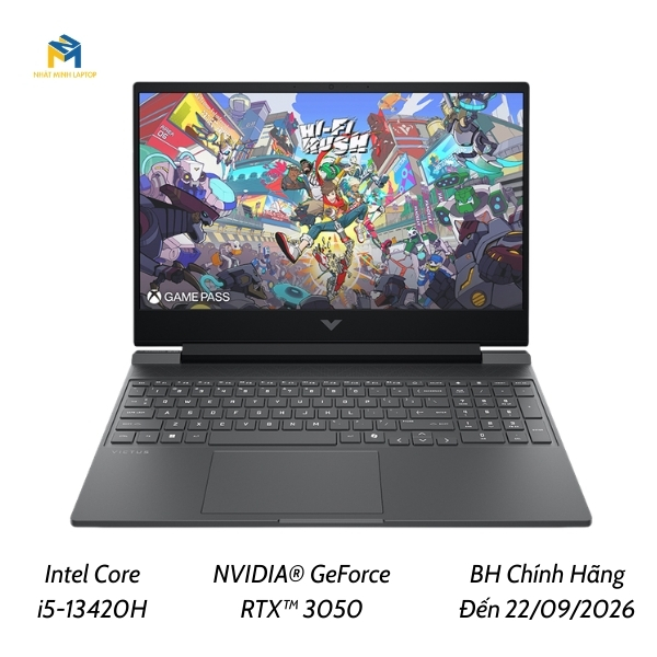 Laptop HP Victus 15-FA2731TX | i5 13420H/16/512/RTX 3050/ FHD 144Hz Chính Hãng Giá Tốt