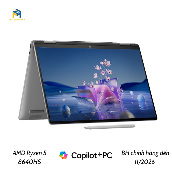 HP Envy X360 14-fa0097AU AY8U7PA – Laptop Cảm Ứng Xoay Gập, Ryzen 5 8640HS, OLED 2.8K