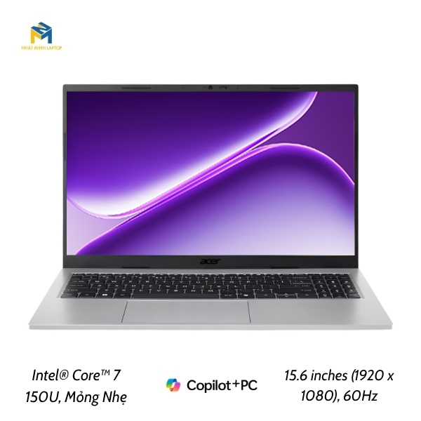 Acer Aspire Go 15 AG15-72P-776J Chính Hãng | Core 7 150U, 16GB, 512GB
