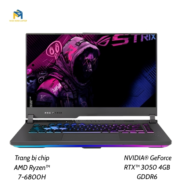 ASUS ROG Strix G15 G513RC Ryzen 7-6800H | RTX 3050 Gaming Hiệu Năng Cao