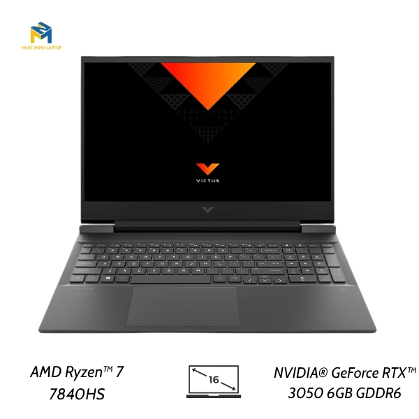 HP Victus 16-s0077AX 8C5N6PA Ryzen 7 7840HS RTX 4060 Giá Tốt