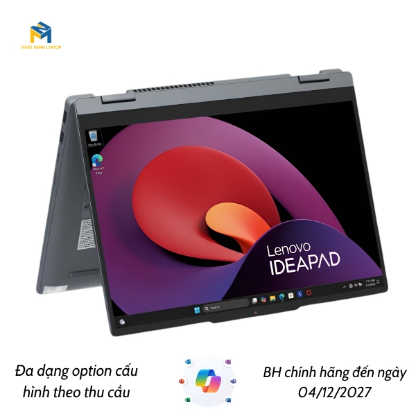 Laptop Lenovo IdeaPad 5 2-in-1 14IRH9 83KX003WVN | Laptop Cảm Ứng Xoay Gập 360° Chính Hãng