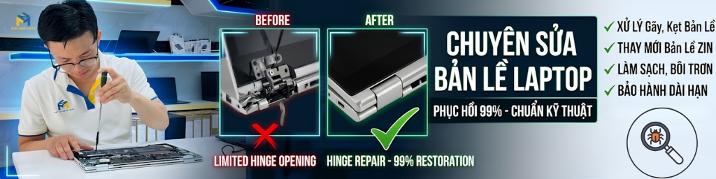 Sửa Bản Lề Laptop