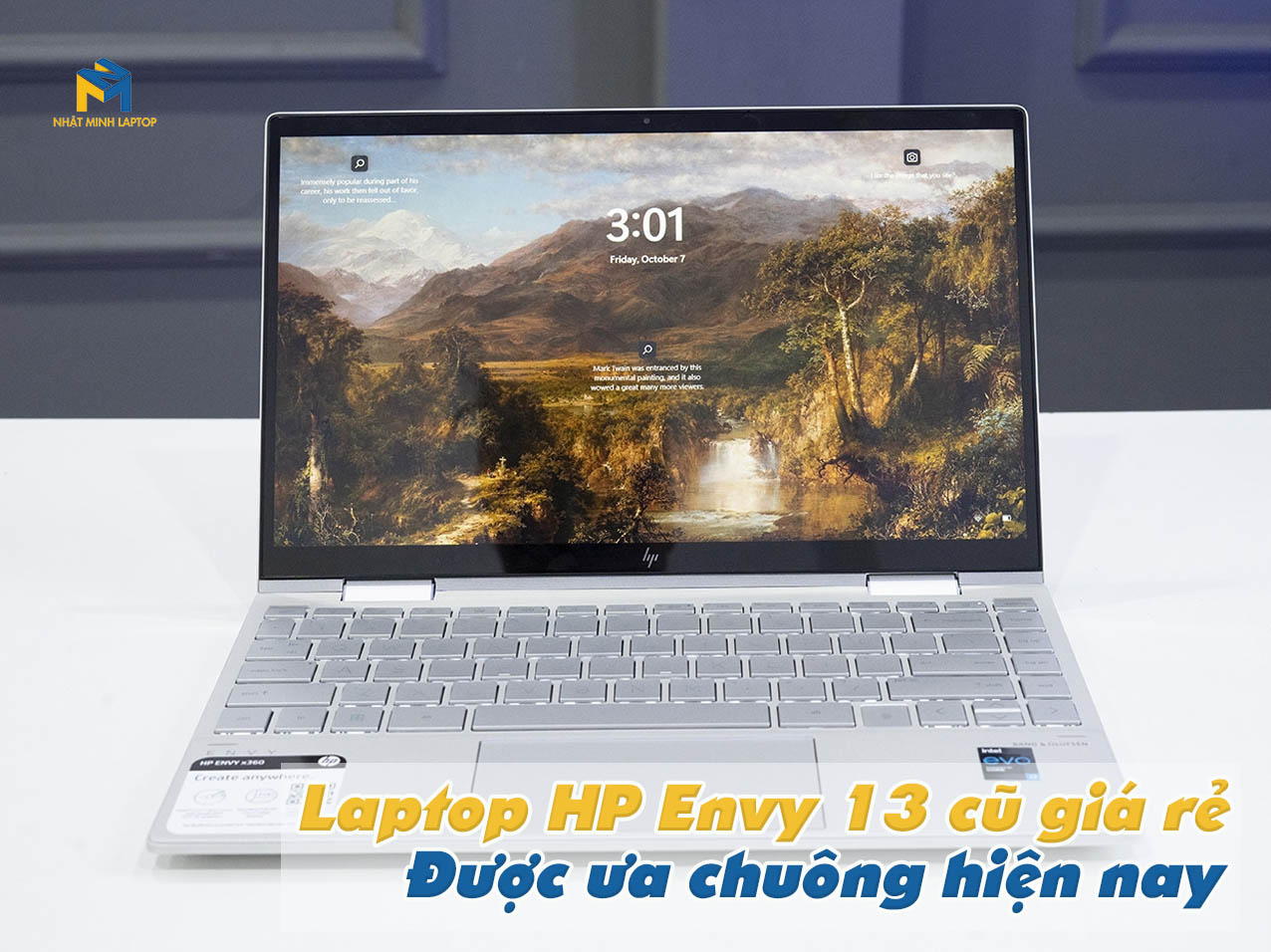 Laptop HP Envy cũ giá rẻ được ưa chuộng hiện nay