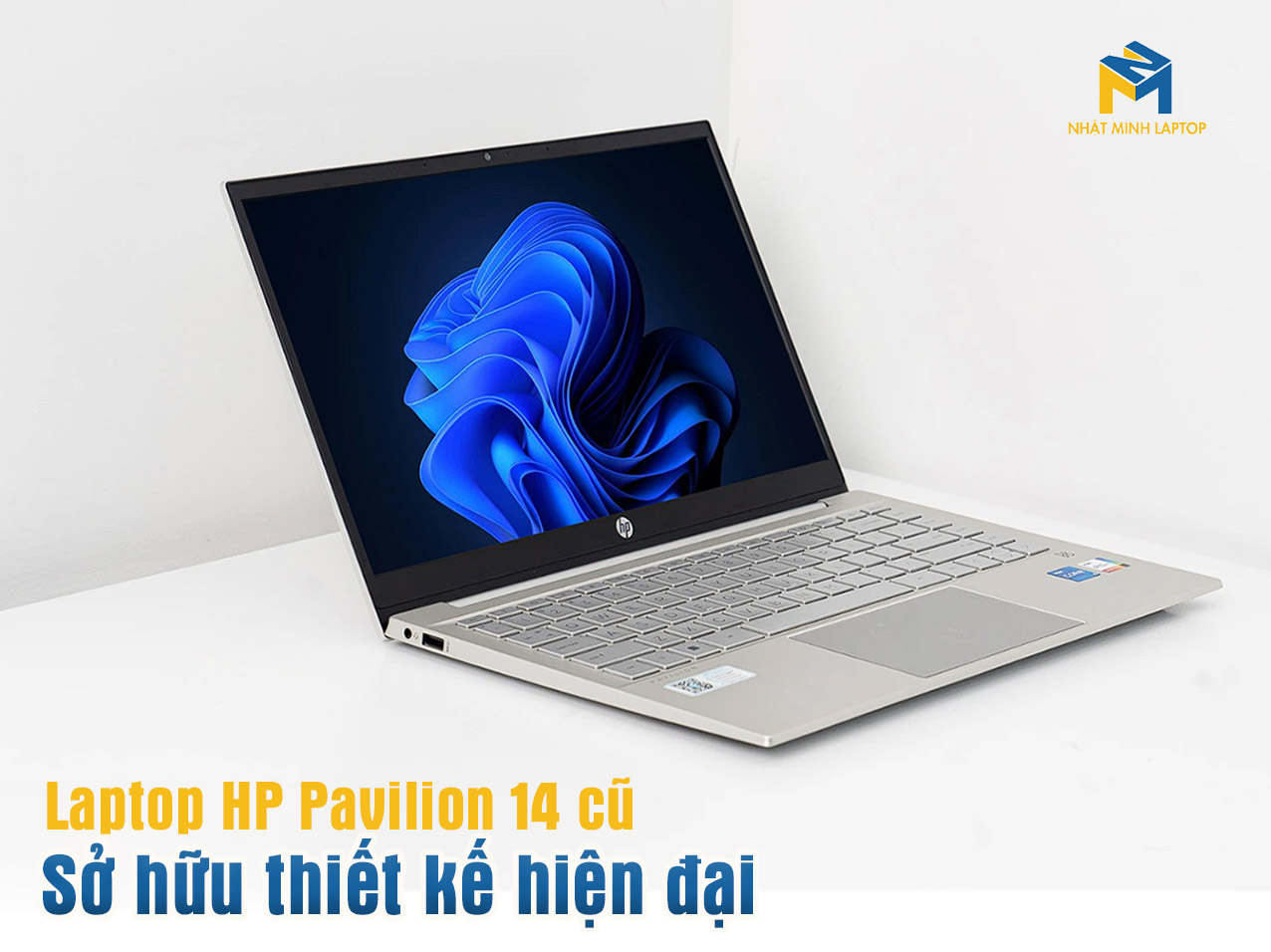Laptop HP Pavilion 14 cũ sở hữu thiết kế hiện đại