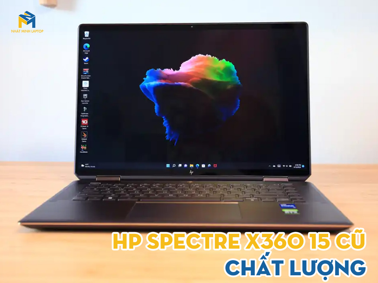 Tìm hiểu Laptop HP Spectre X360 15 cũ chất lượng tại Nhật Minh