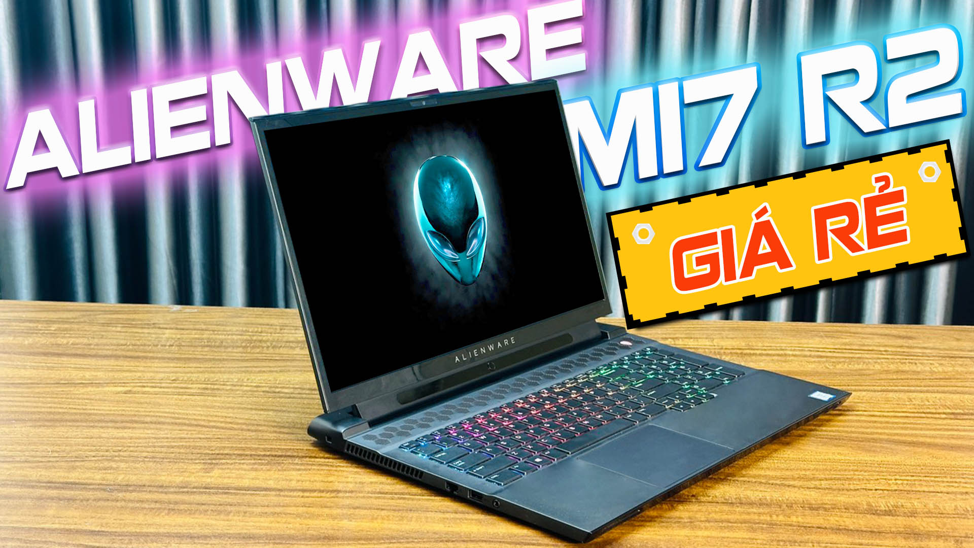 Video "Trên tay" Laptop Gaming AlienWare M17 R2
