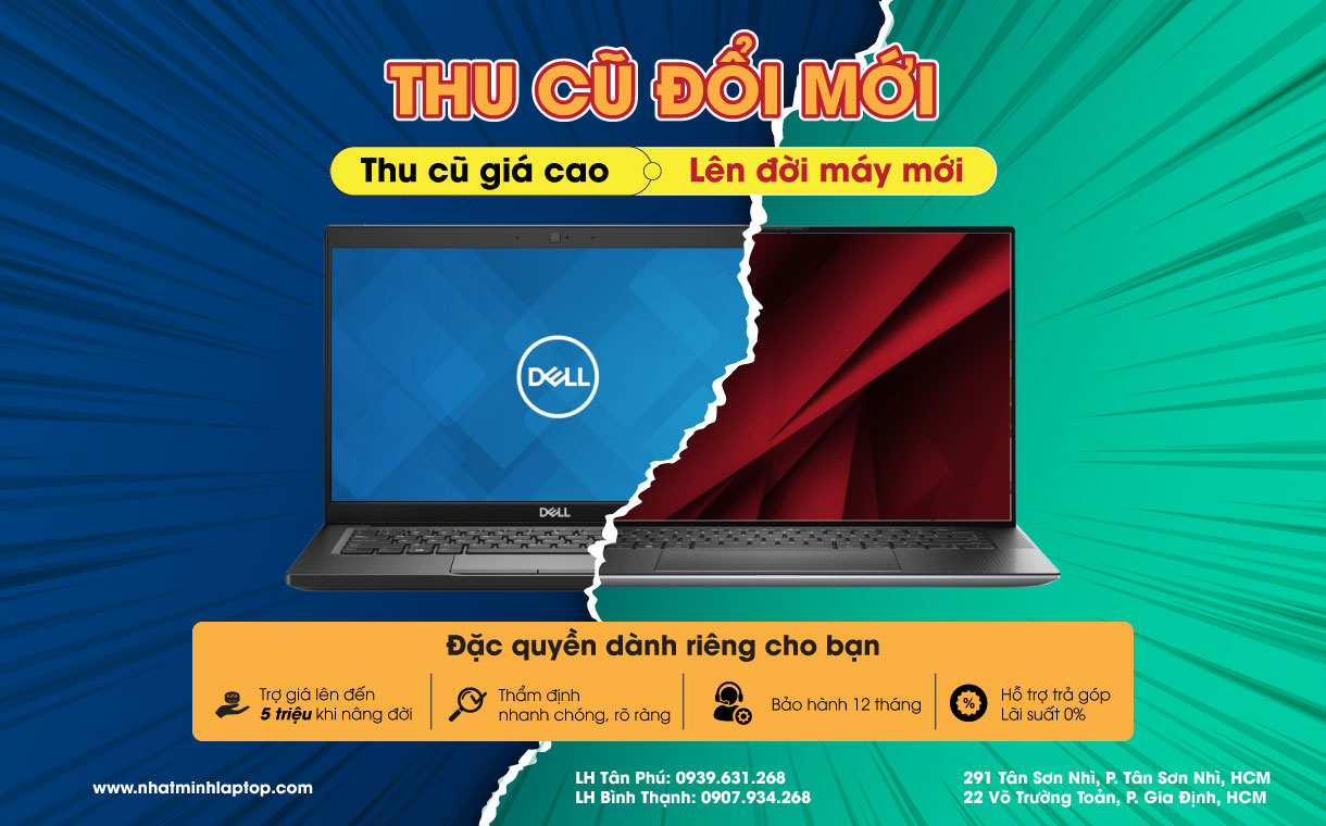 Chính Sách Thu Cũ Đổi Mới Laptop