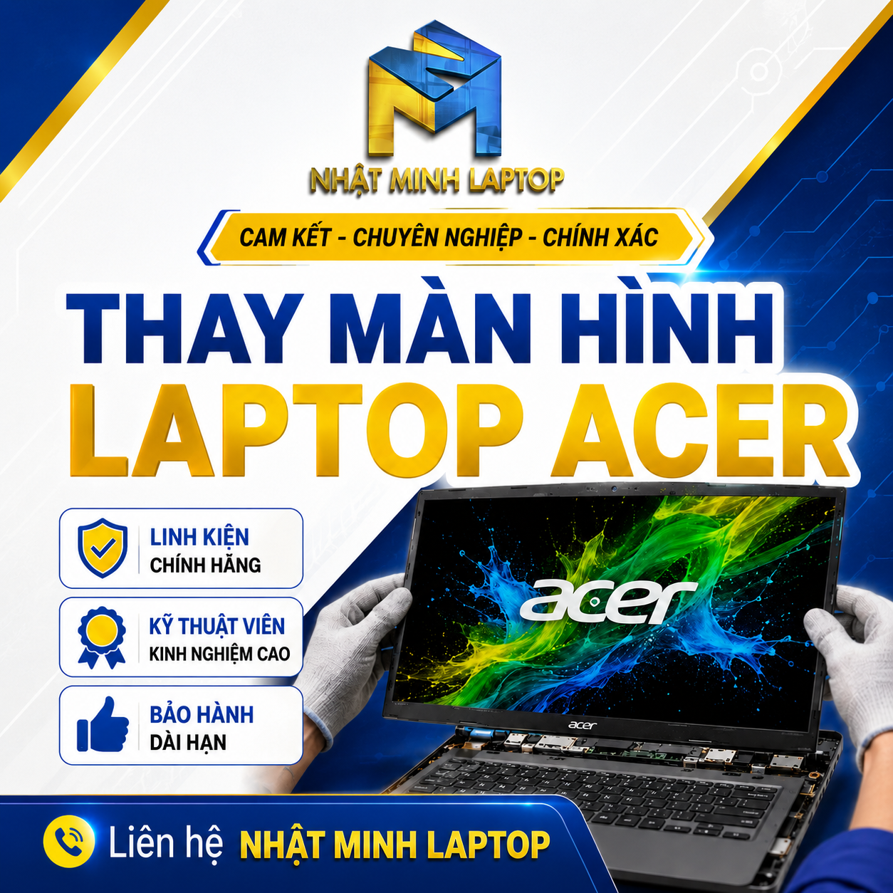 Thay màn hình Acer Aspire 5 giá bao nhiêu?
