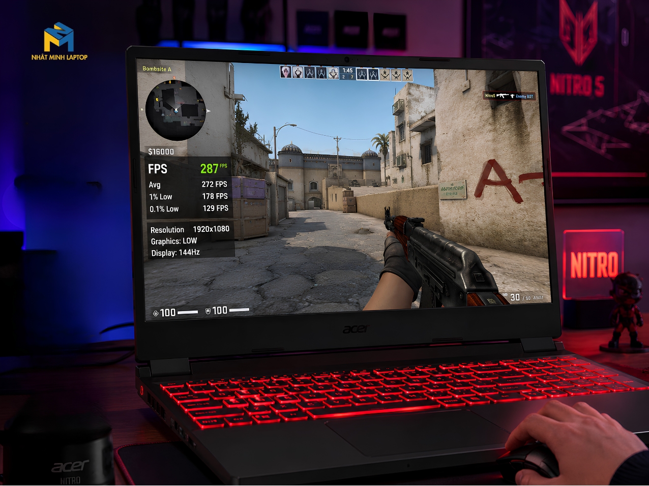Mua Laptop Gaming Cũ Chơi CSGO Mượt Mà, Tối Ưu Chi Phí 2026