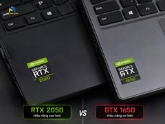 So Sánh GTX 1650 Và RTX 2050: Card Nào Đáng Mua Trên Laptop Gaming Cũ?