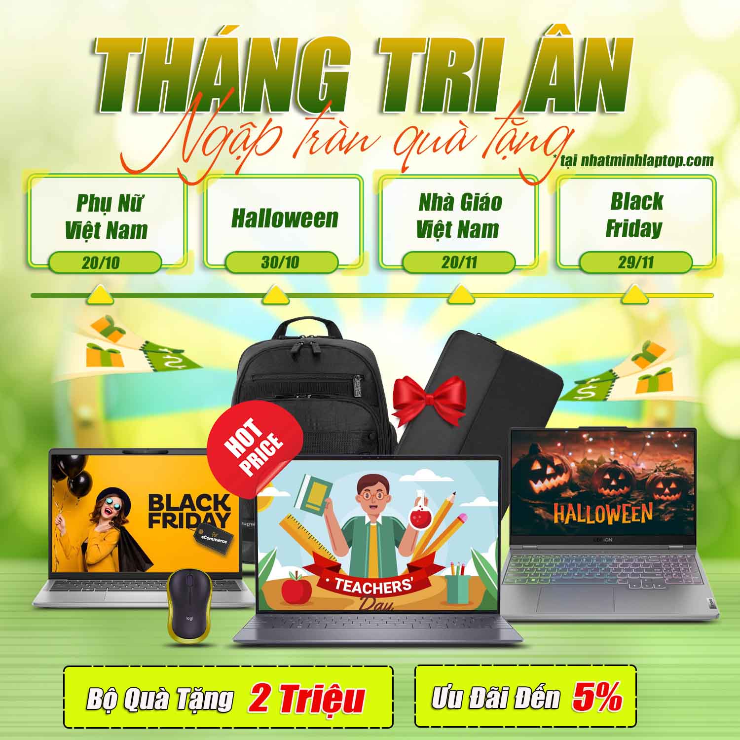 Back to School - Ưu đãi lên đến 5%